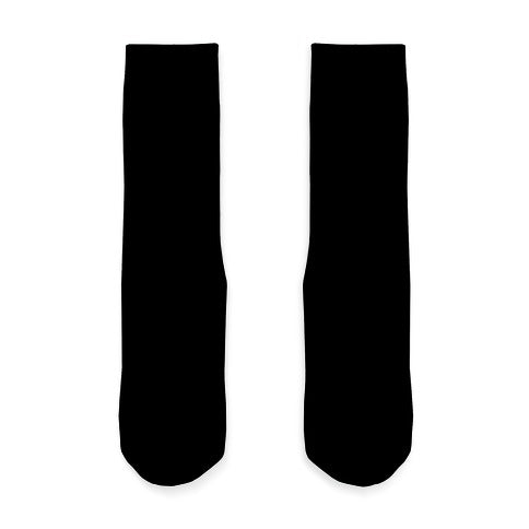 Bookmark? Quitter's Strip Socks